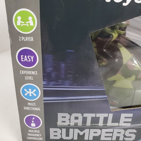 Odyssey Toys Battle Bumpers Remote Control Land Vehicles Set For 2 Ages Multi - Picture 2 of 7